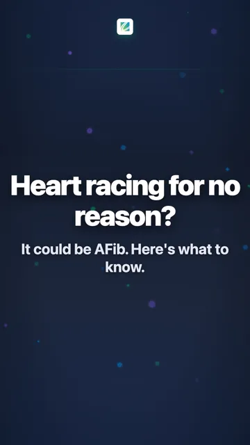Heart racing for no reason?