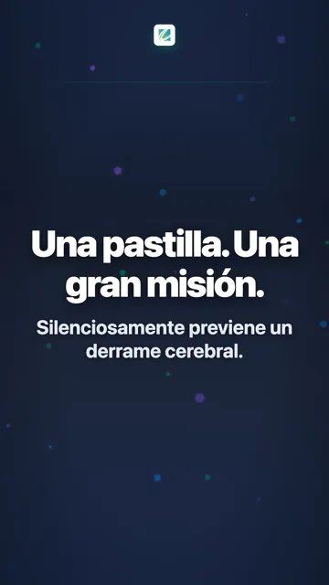 Una pastilla. Una gran misión.