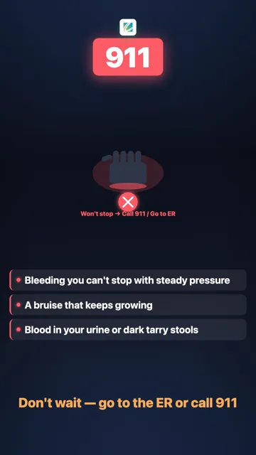After a Fall on a Blood Thinner