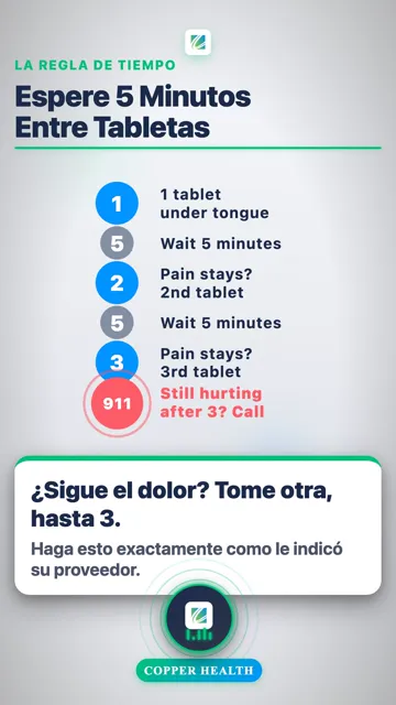 LLAME AL 911 DE INMEDIATO SI
