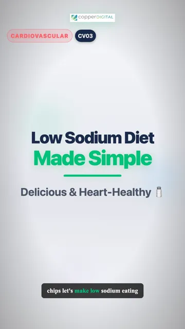 Low Sodium Diet
