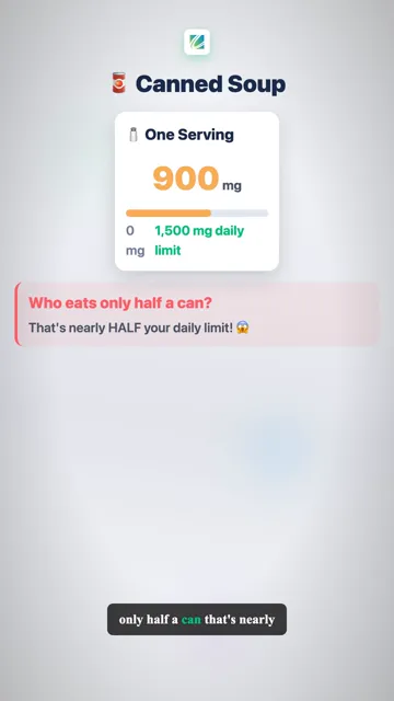 Rinse Canned Foods