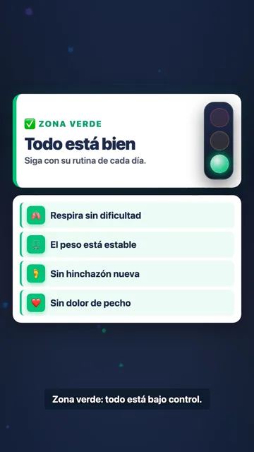 ZONA AMARILLA / Llame al médico