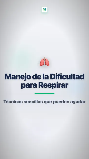 Manejo de la Dificultad para Respirar
