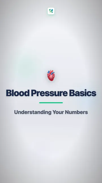 Blood Pressure Basics