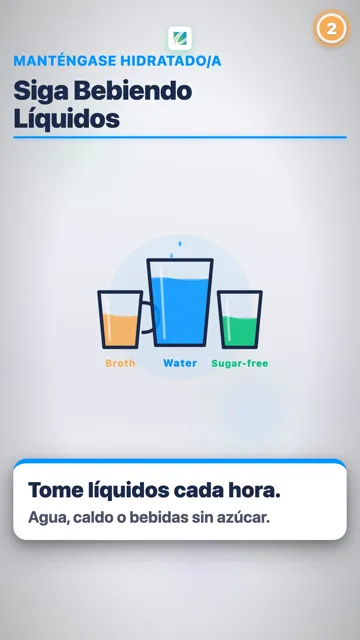 LLAME A SU MÉDICO O VAYA A URGENCIAS SI
