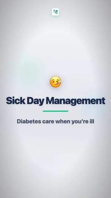 Being Sick Can Raise Your Sugar