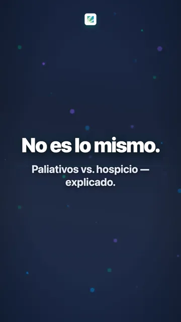 Los Cuidados Paliativos Son Cuidados de Confort