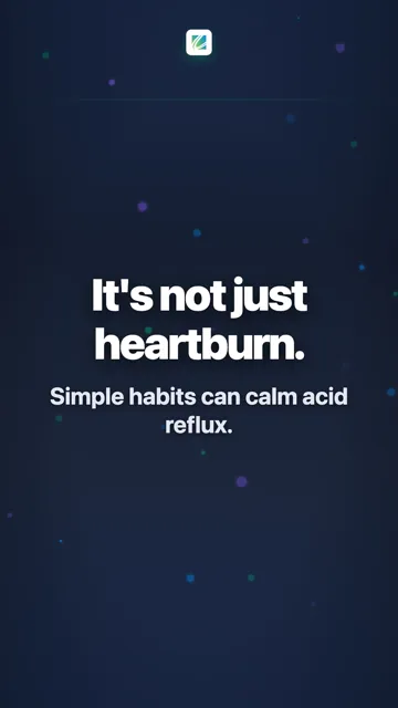 It's not just heartburn.