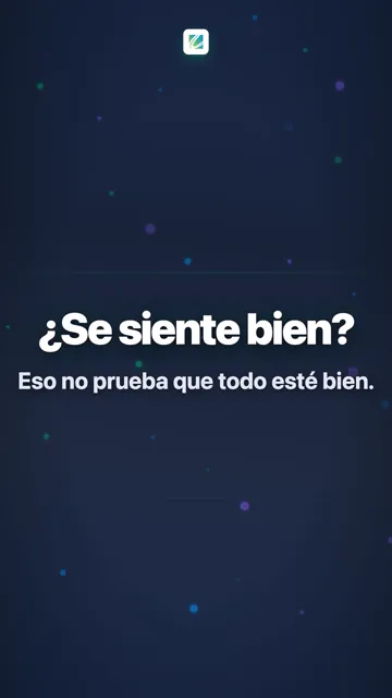 ¿Se siente bien?