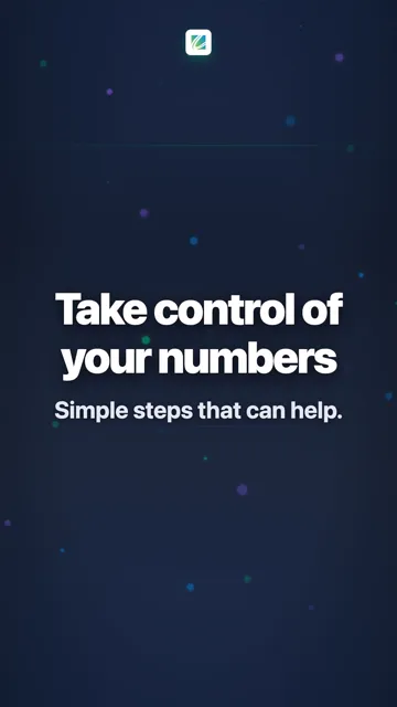 Take control of your numbers