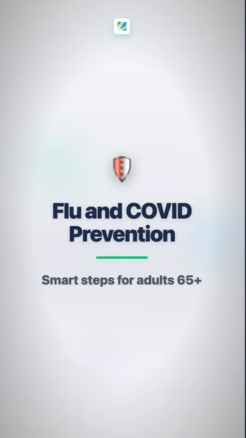 At 65+, Flu and COVID Can Hit Harder