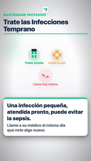 Sepsis Warning Signs (Spanish)