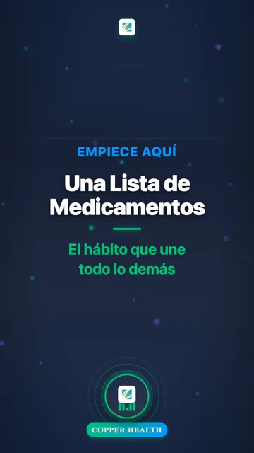 Tenga Una Lista de Medicamentos