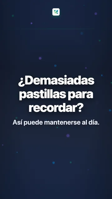 ¿Demasiadas pastillas para recordar?