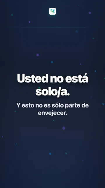 Usted no está solo/a.