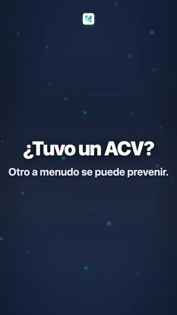 ¿Tuvo un ACV?