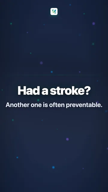 Had a stroke?