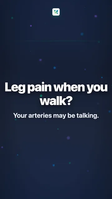Leg pain when you walk?