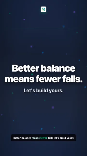 Balance is a skill — you can improve at any age