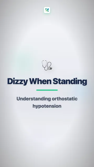 Dizzy When Standing