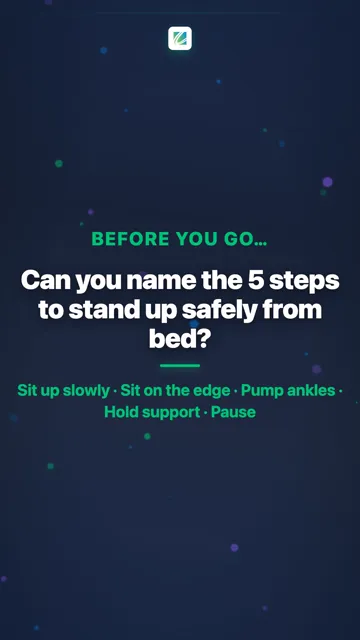 Dizzy When Standing