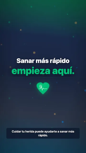 Sanar más rápido empieza aquí.