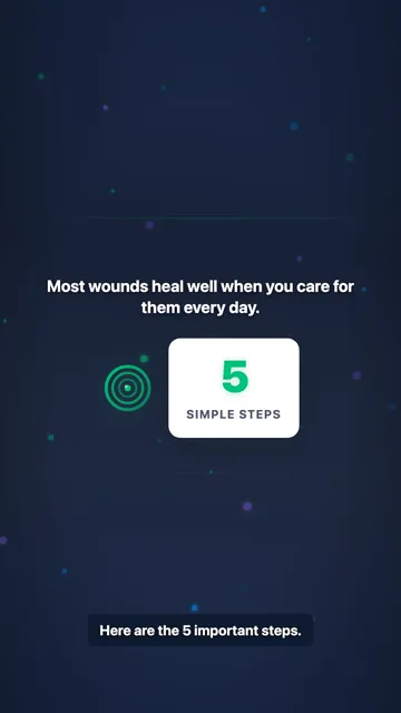Step One / Wash your hands.